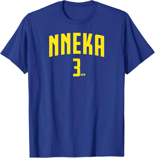 Nneka Ogwumike: SEA 3 - Seattle Basketball T-Shirt - T-Shirt | Royal