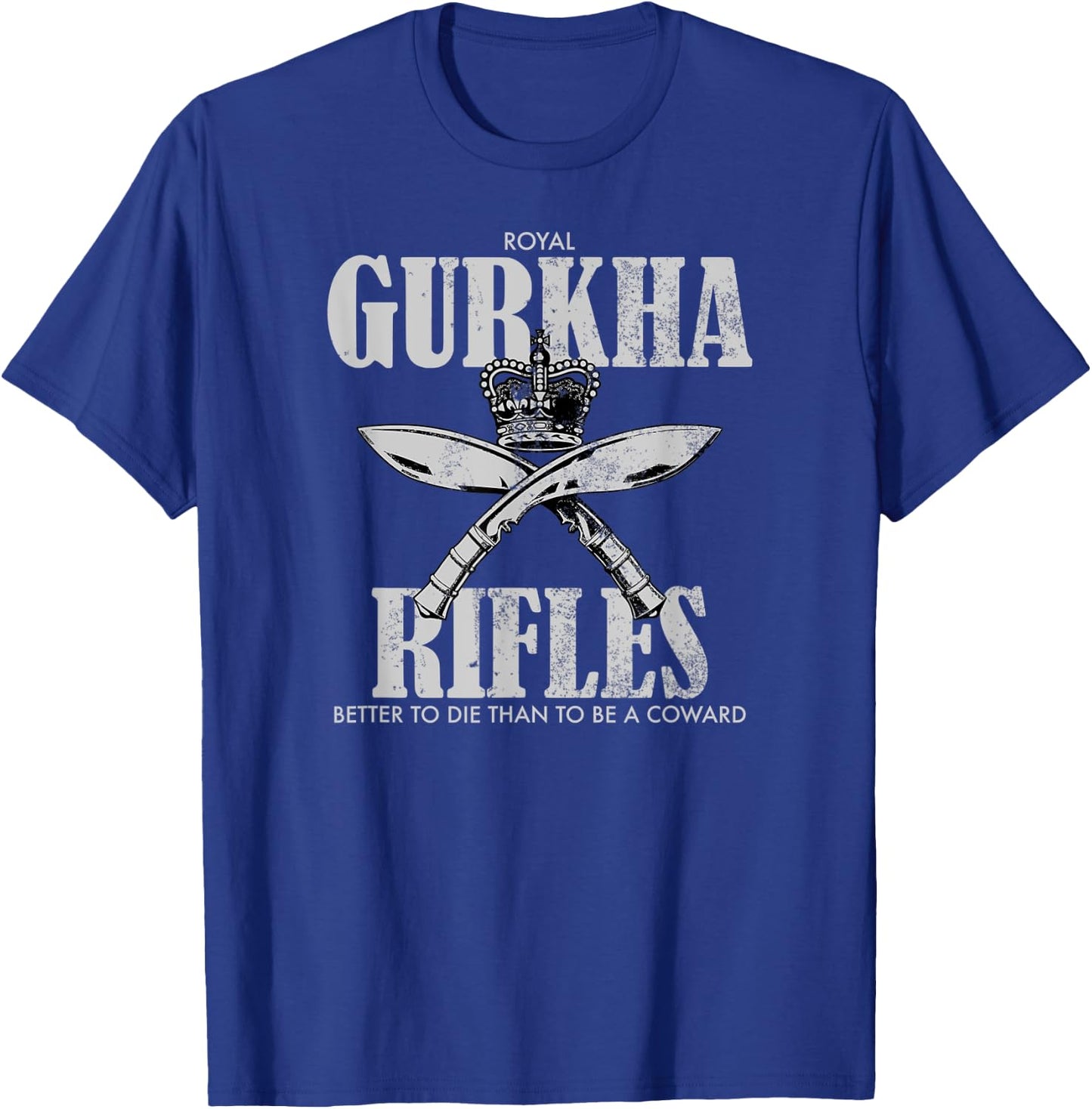Gurkha Rifles (distressed) T-Shirt - T-Shirt | Royal