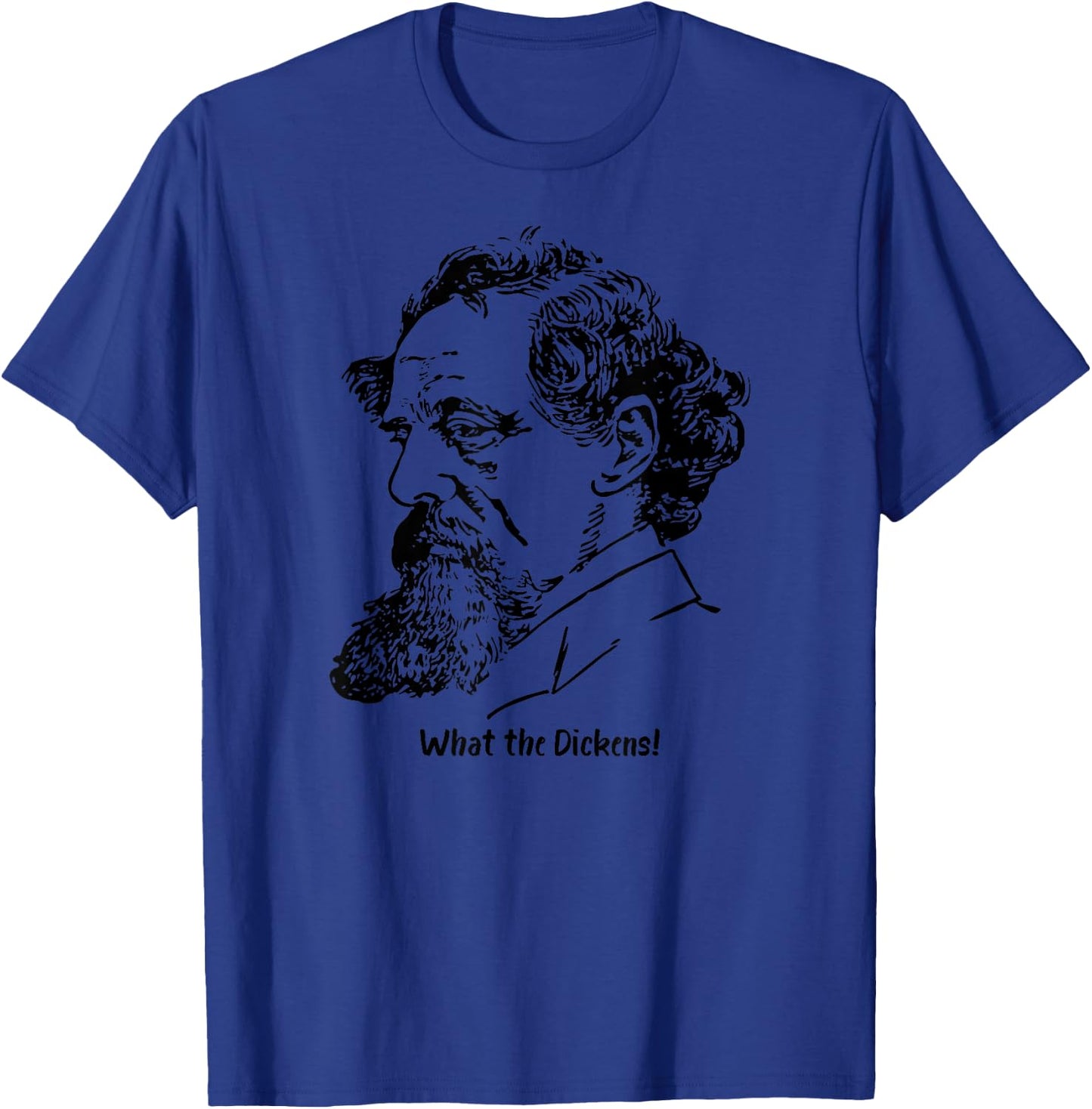 Charles Dickens Gift T-Shirt - T-Shirt | Royal