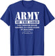 Army Of The Lord 2 Timothy 2:3 Bible Verse Jesus Christian T-Shirt - T-Shirt | Royal