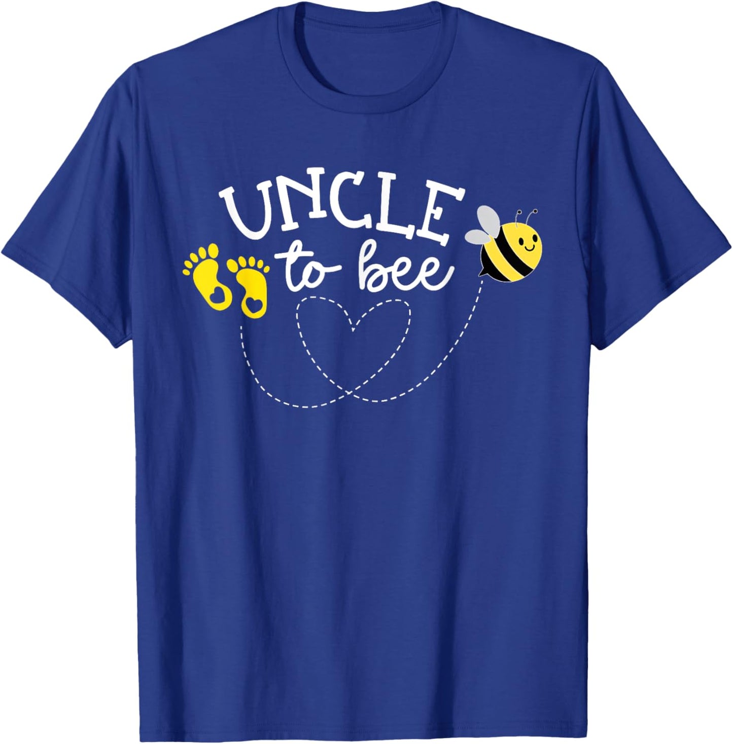 Uncle to Bee Pregnancy Announcement Baby Shower T-Shirt - T-Shirt | Royal