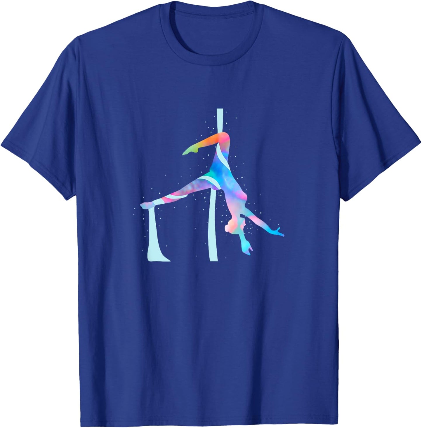 Aerial Silk Yoga T-Shirt - T-Shirt | Royal