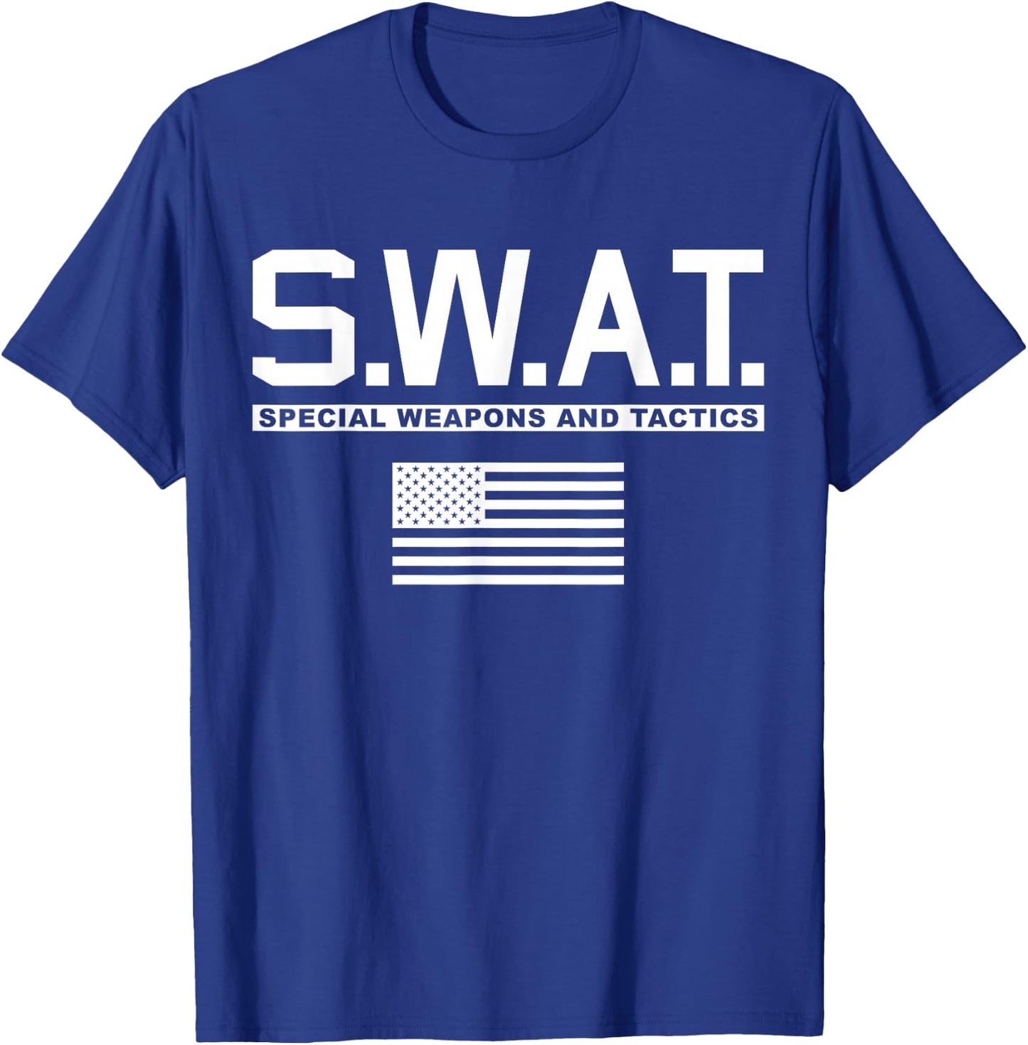 SWAT Special Weapons and Tactics Police S.W.A.T. T-Shirt - T-Shirt | Royal