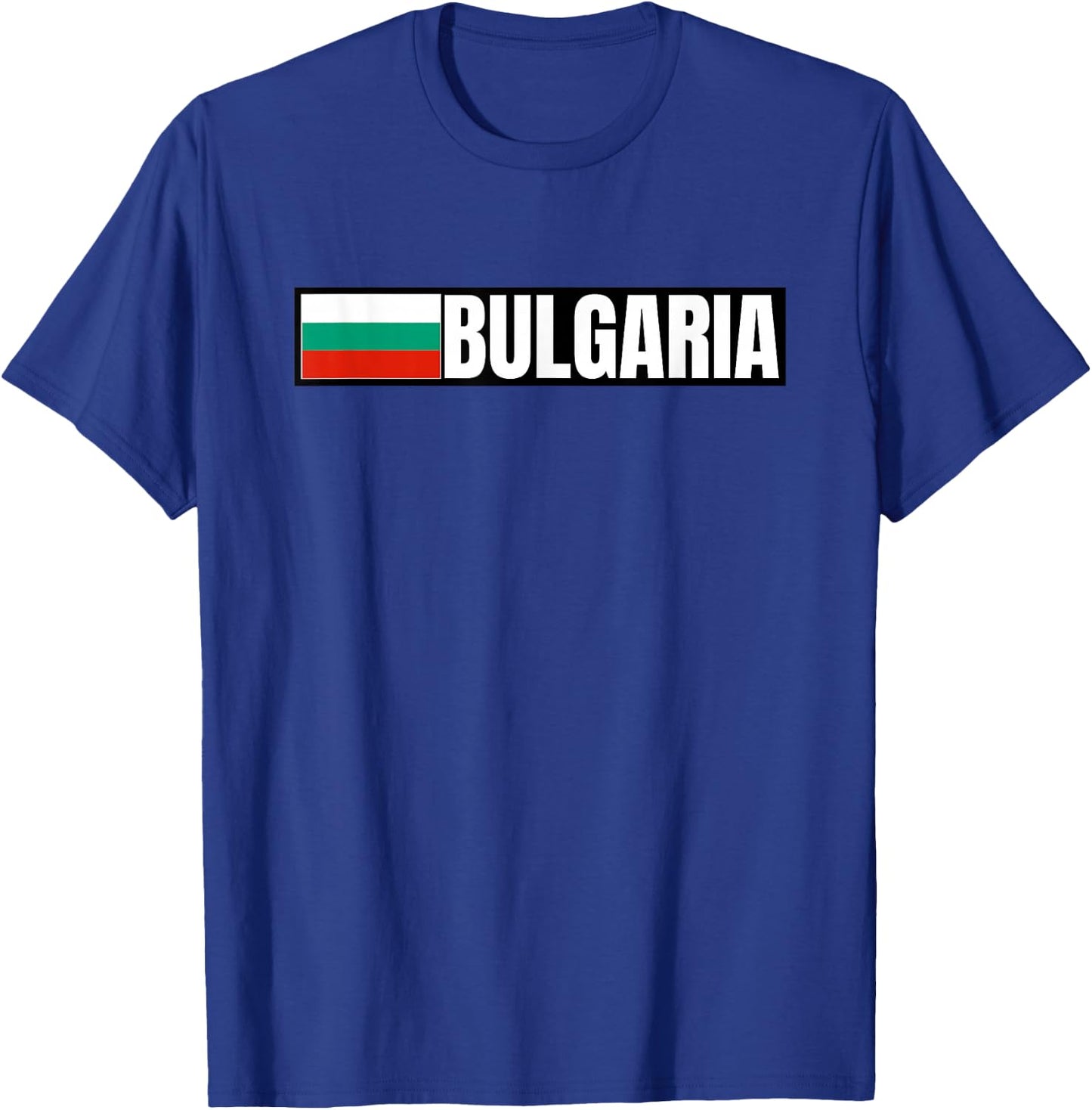 Bulgaria Flag T-Shirt - T-Shirt | Royal