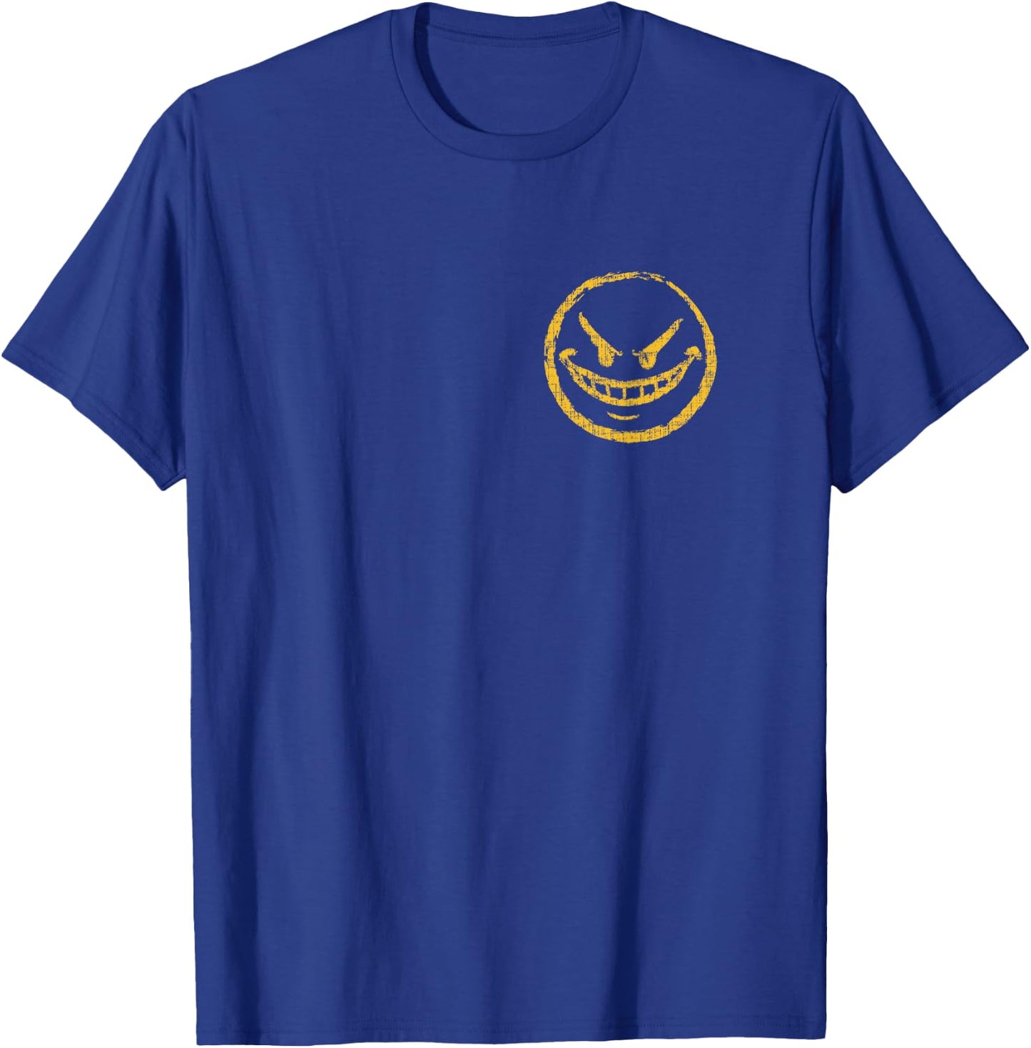 Bad Grin Logo Naughty Common Sneaky T-Shirt - T-Shirt | Royal