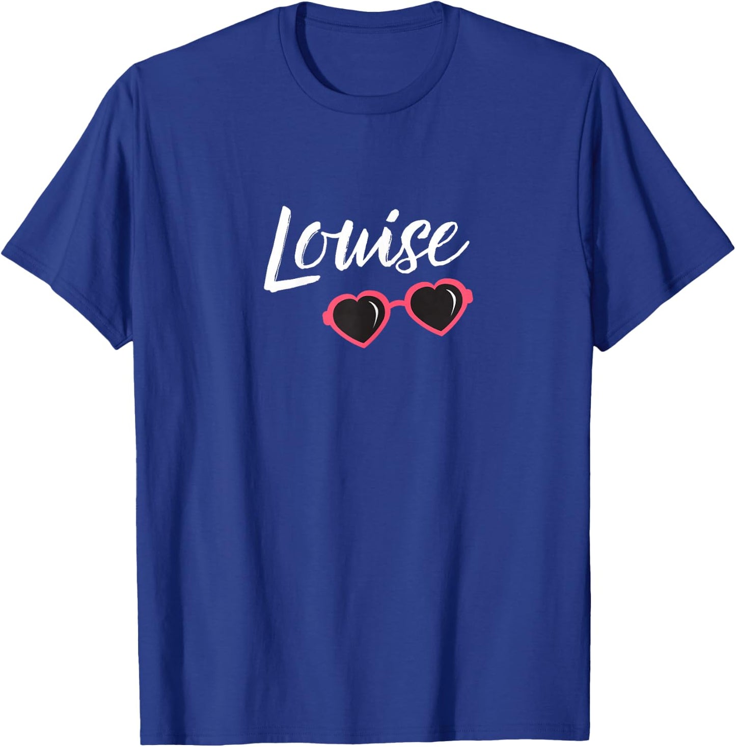 Louise Shirt Pink Glasses Cute Matching Best Friends T-Shirt - T-Shirt | Royal