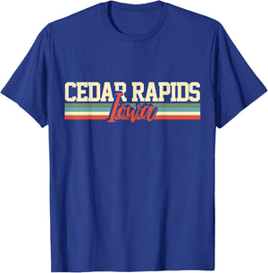 Cedar Rapids Iowa Gift T-Shirt - T-Shirt | Royal