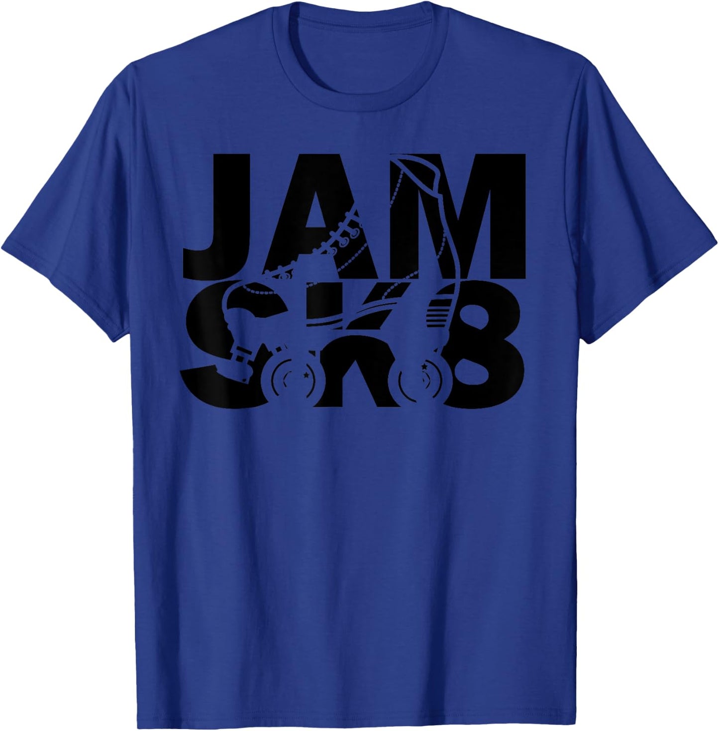 Roller Jam Skating Roller Skates 80s 90s T-Shirt - T-Shirt | Royal