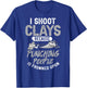 Sporting Clay Shooting Game Funny Sports T-Shirt - T-Shirt | Royal