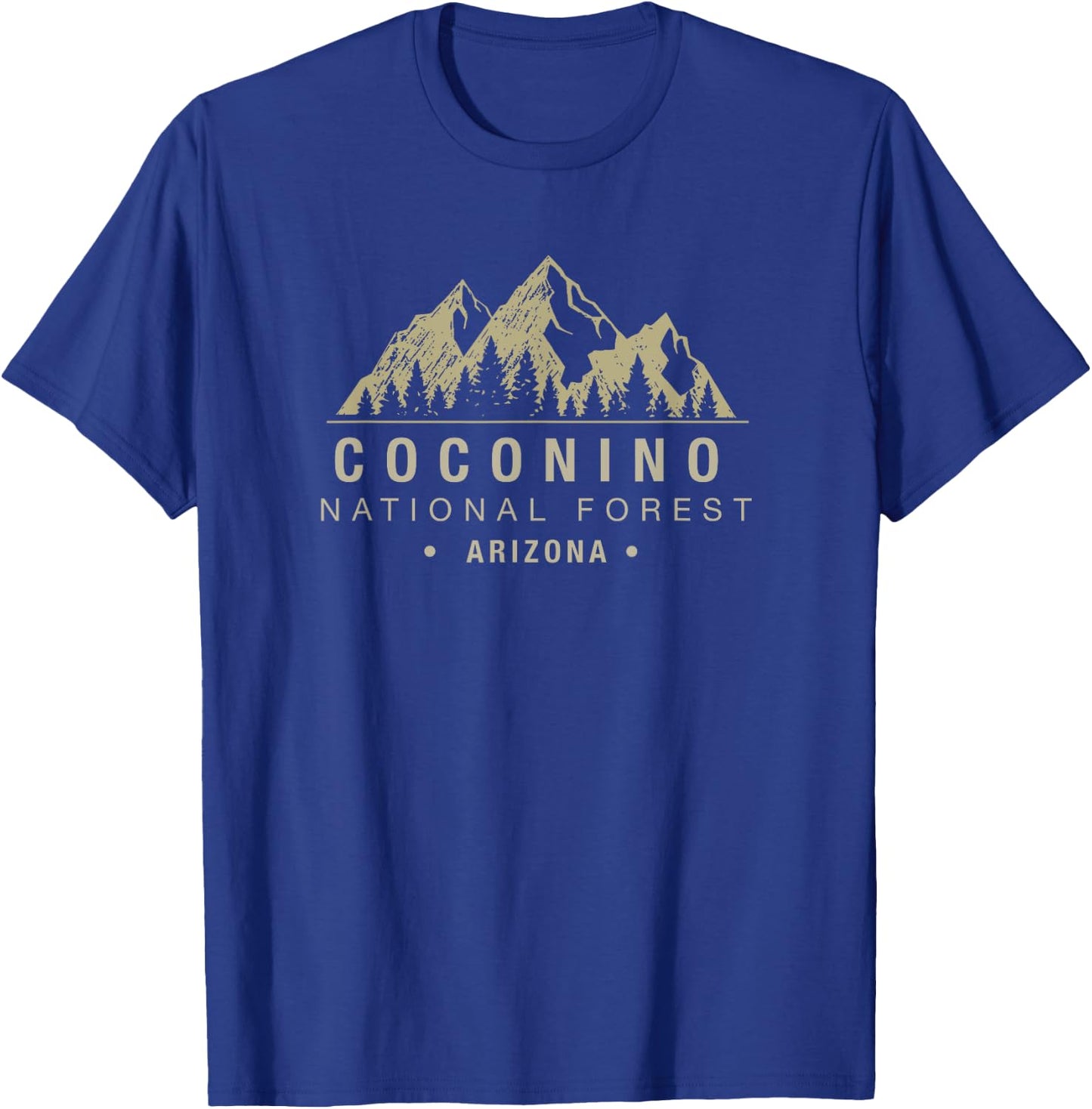 Arizona Coconino National Forest T-Shirt - T-Shirt | Royal