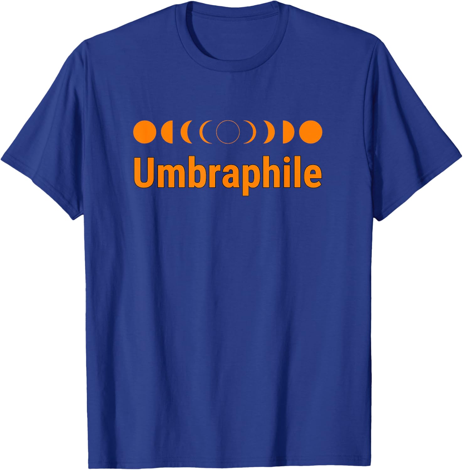 Umbraphile Total Solar Eclipse Path of Totality Tops & T-Shirt - T-Shirt | Royal