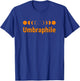 Umbraphile Total Solar Eclipse Path of Totality Tops & T-Shirt - T-Shirt | Royal