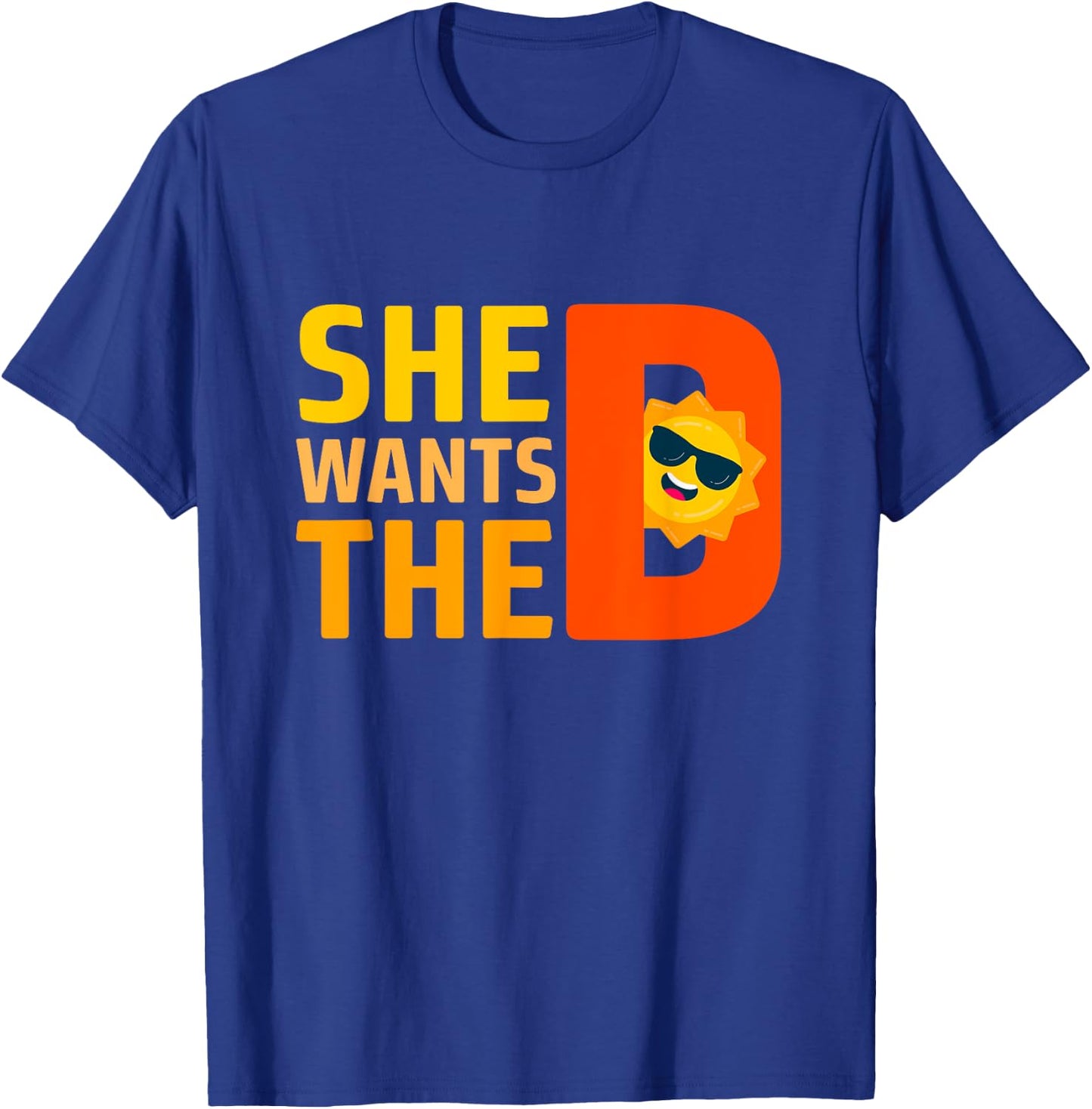 It wants the vitamin D sun tanning sun retro vitamin D T-Shirt - T-Shirt | Royal