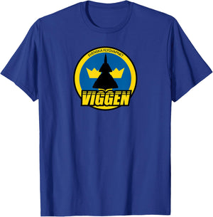 Svenska Flygvapnet Viggen T-Shirt - T-Shirt | Royal