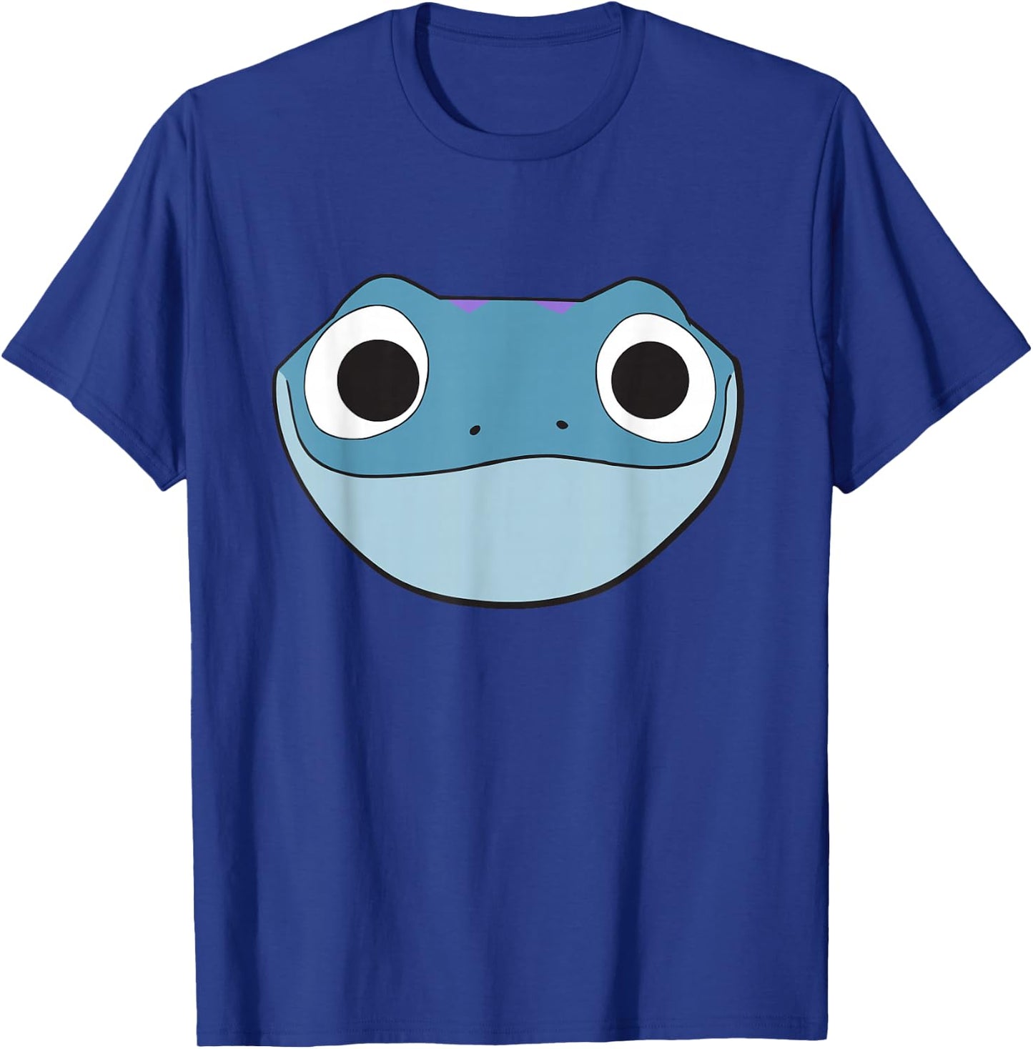 Disney Frozen 2 Bruni Cute Salamander Big Face T-Shirt - T-Shirt | Royal