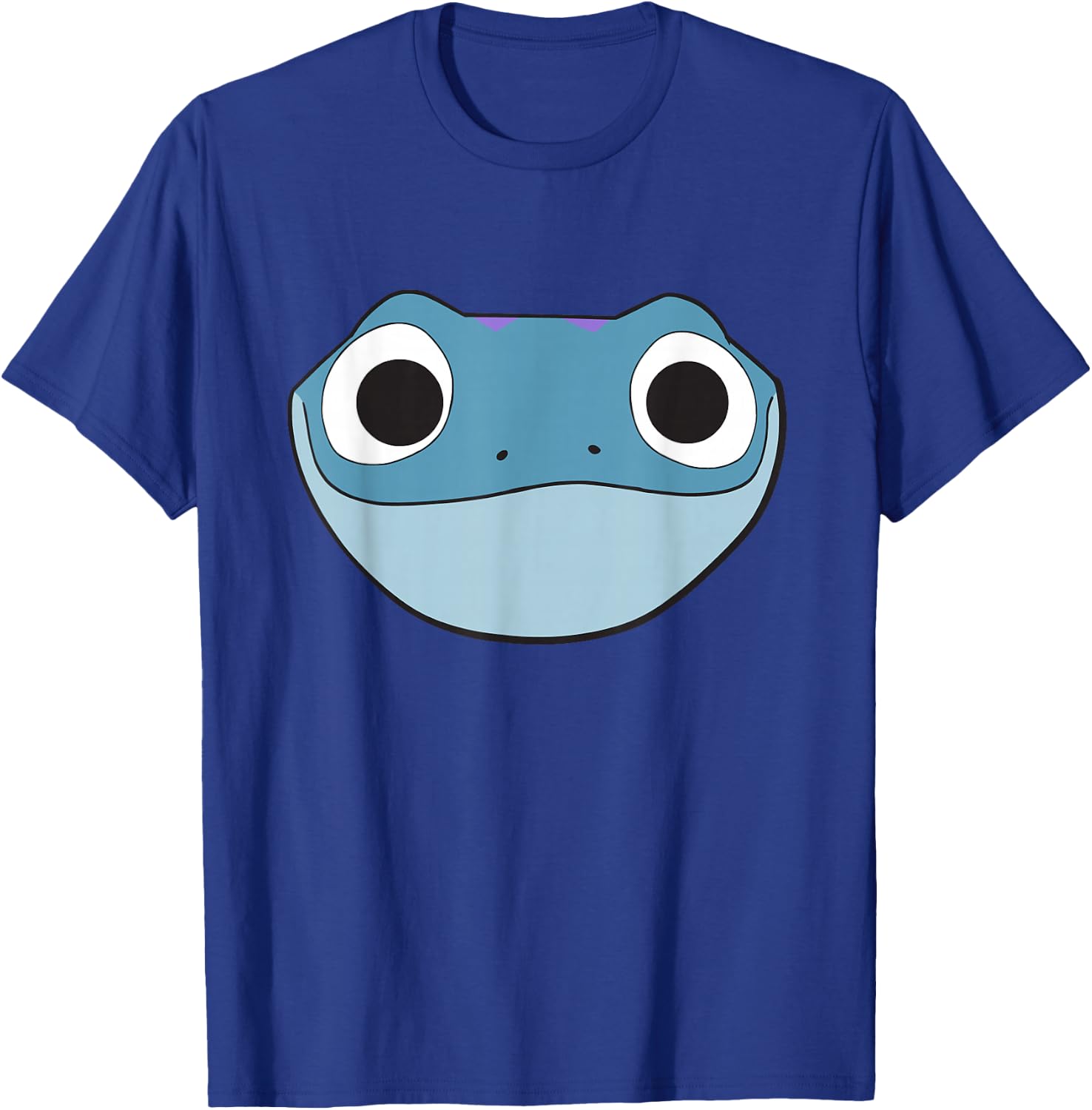 Disney Frozen 2 Bruni Cute Salamander Big Face T-Shirt - T-Shirt | Royal
