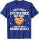Pudding Dessert Spotted Dick Design for a Spotted Dick fan T-Shirt - T-Shirt | Royal