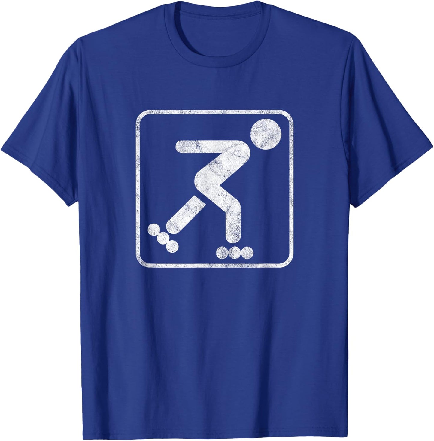 Sk8 Inline Roller Skates T-Shirt - T-Shirt | Royal