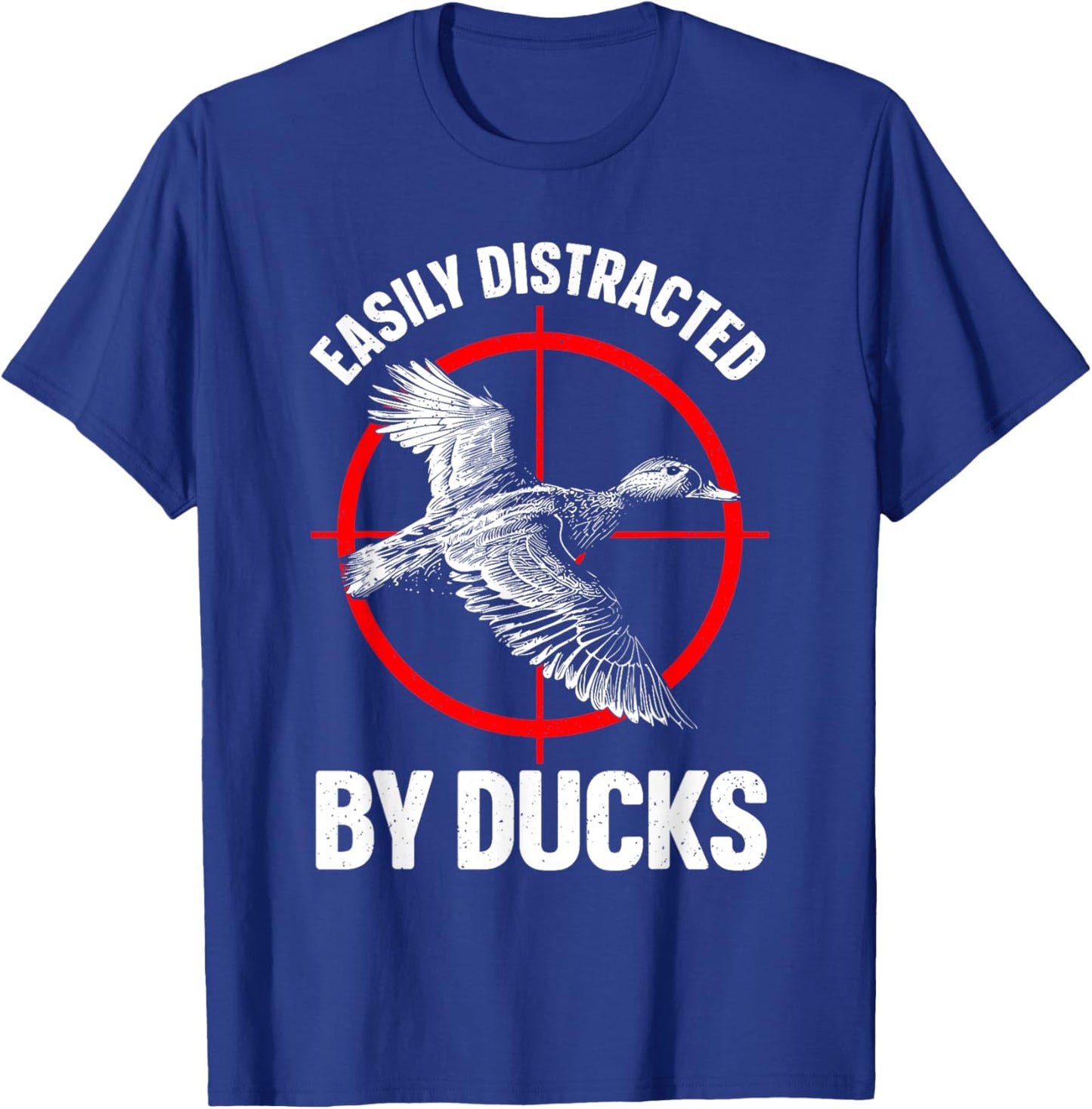 Duck Hunting Art Women Mallard Hunter Duck Hunting T-Shirt - T-Shirt | Royal