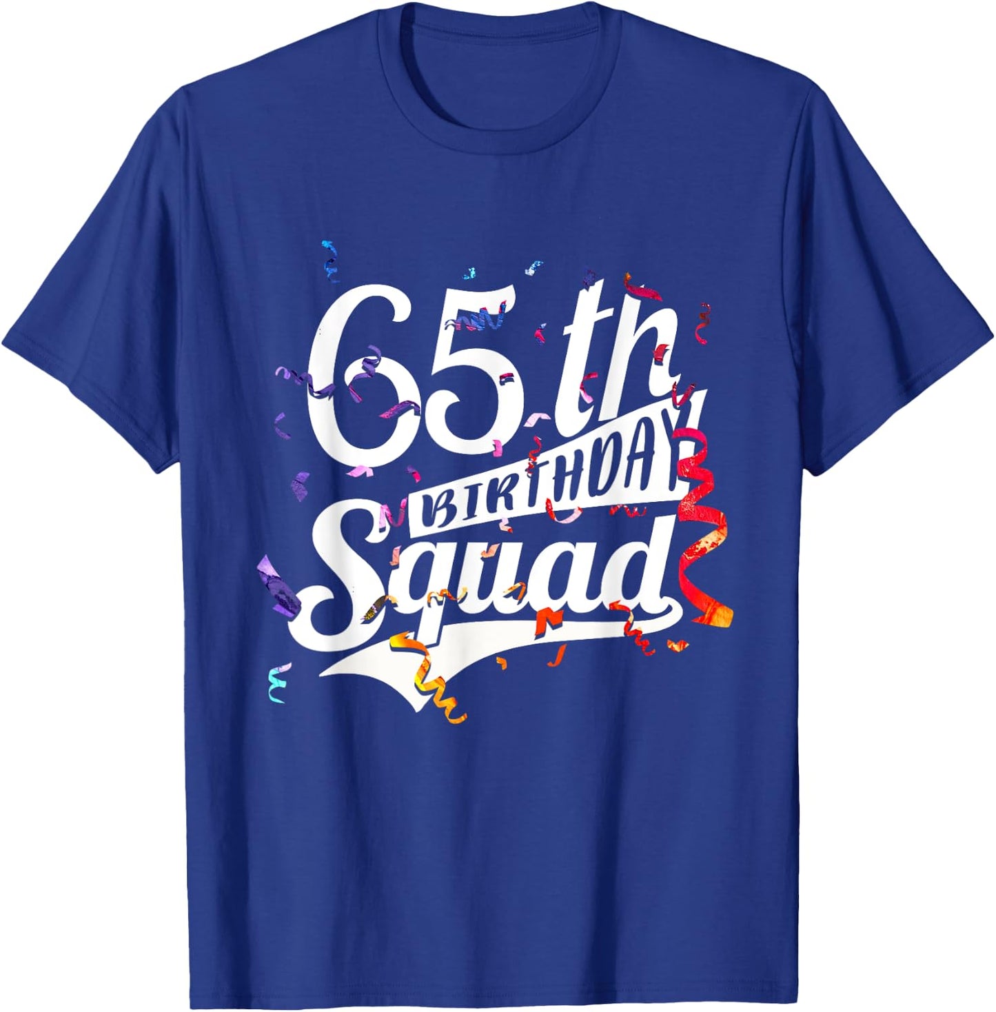 Funny 65th Birthday Women 1956 Squad T-Shirt - T-Shirt | Royal