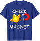 Chick Magnet Funny Easter Cute Baby Chicken Lover Kids Boys T-Shirt - T-Shirt | Royal