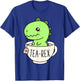 Tea-Rex Cute T-Rex Dinosaur Kawaii Funny Dino Pun T-Shirt - T-Shirt | Royal
