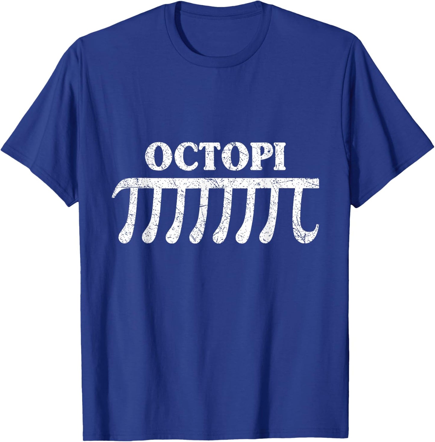 Octopi Funny Pi Gift Pi Day Math Lovers T-Shirt - T-Shirt | Royal