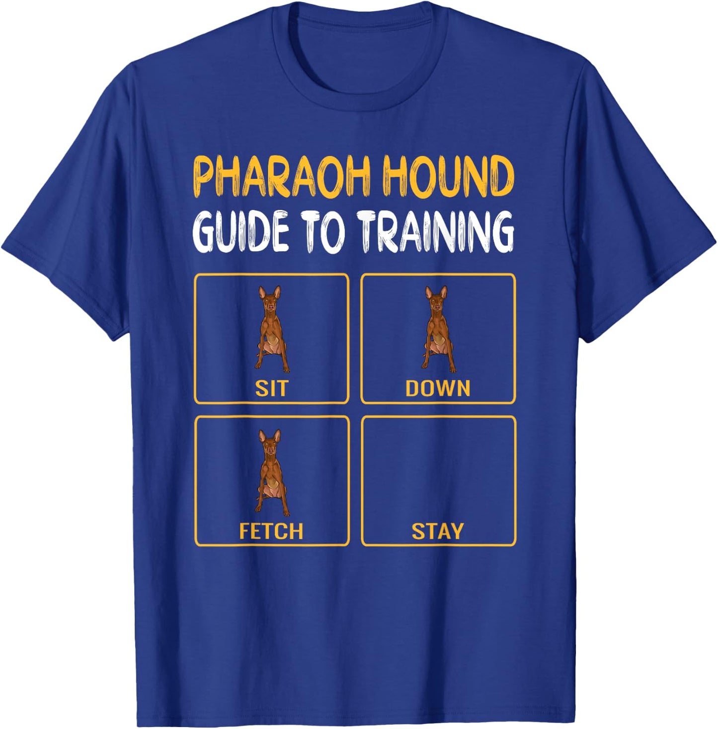 Funny Pharaoh Hound Guide To Training Dog Obedience Women T-Shirt - T-Shirt | Royal