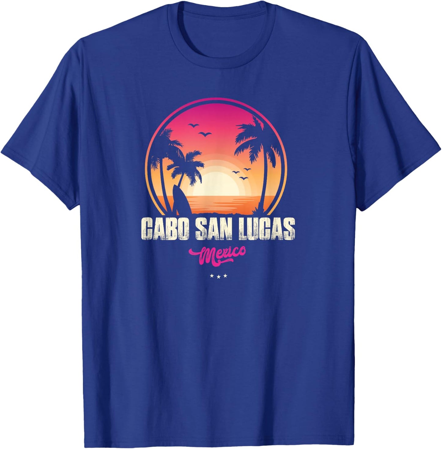 Cabo San Lucas Souvenir - Mexico Reminder T-Shirt - T-Shirt | Royal