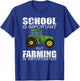 School Is Important But Farming Is Importanter T-Shirt - T-Shirt | Royal