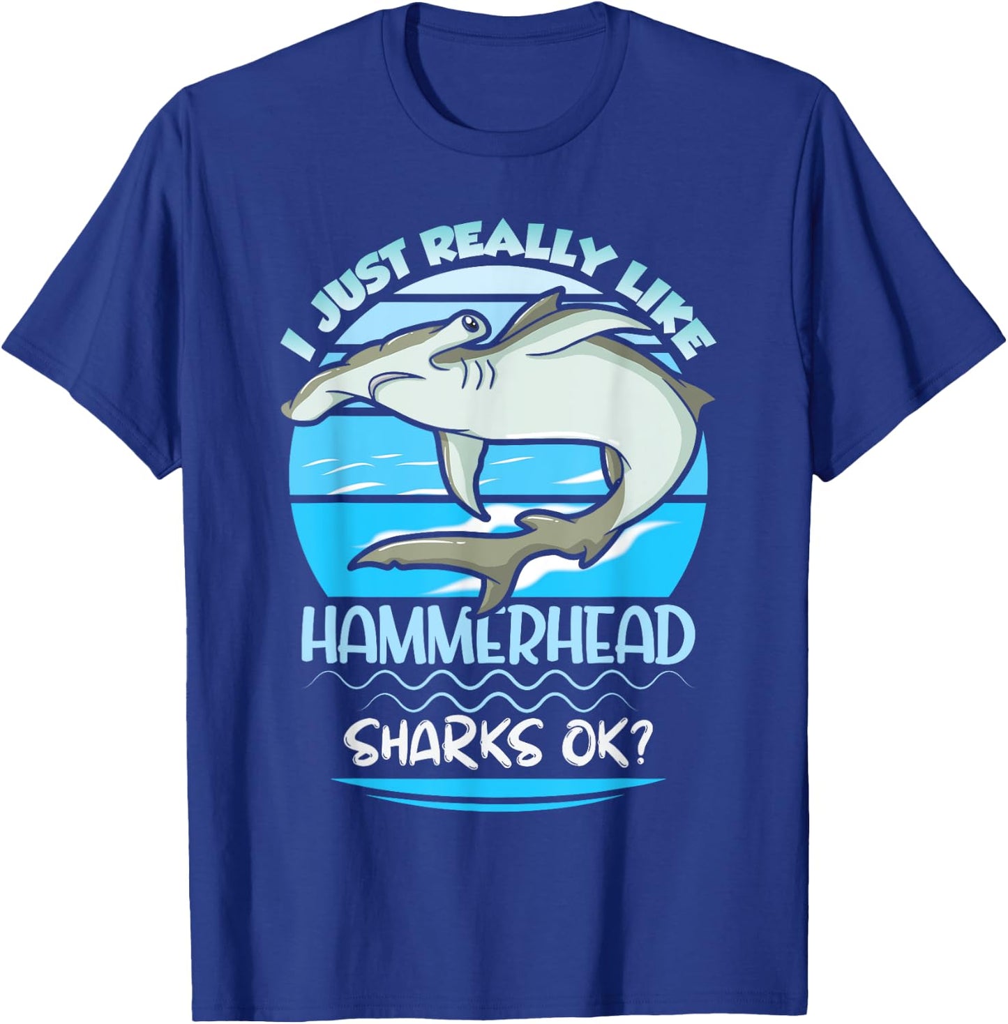 Hammerhead Shark Kids T-Shirt - T-Shirt | Royal