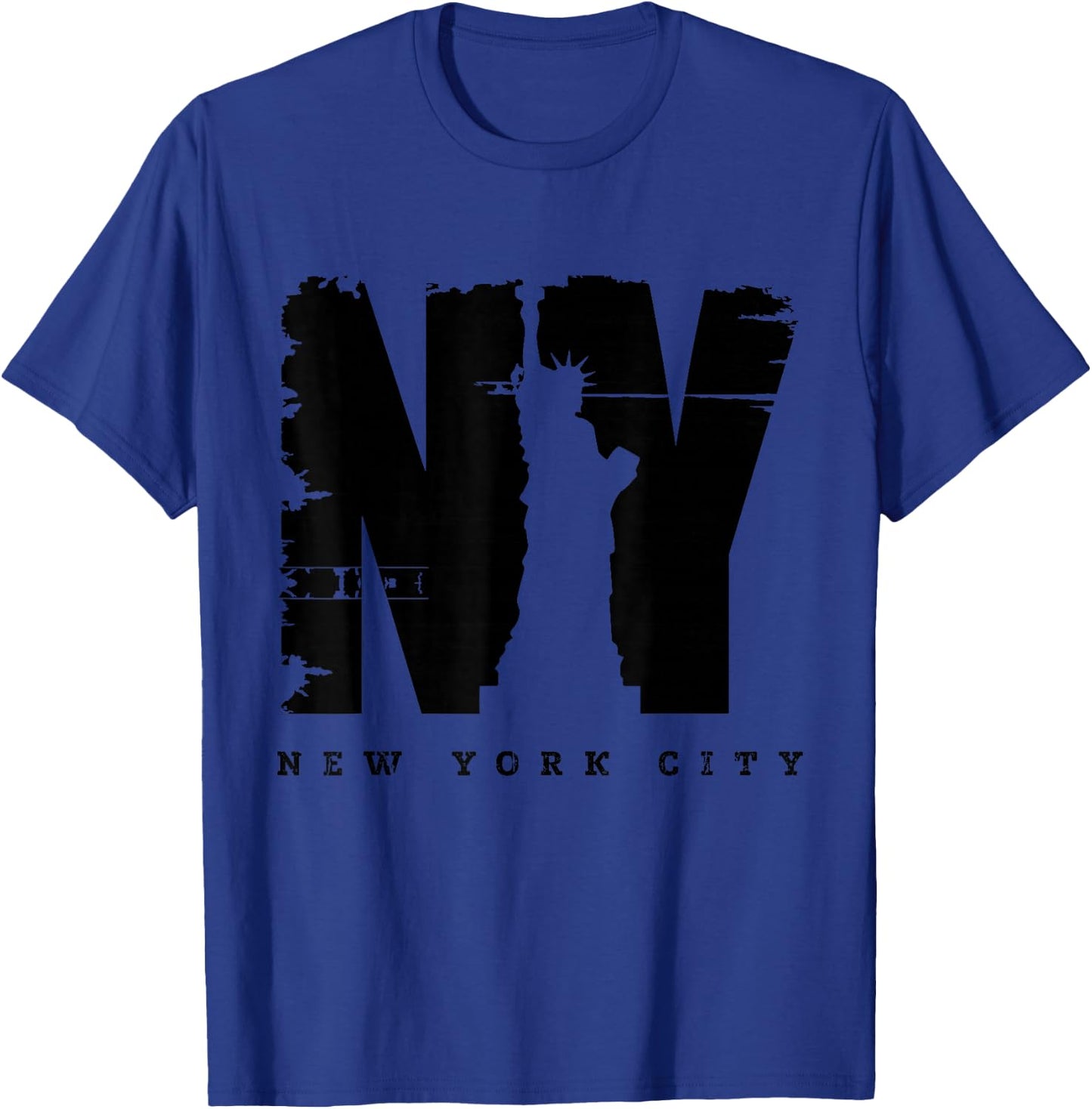 Cool Vintage New York City Style Shirts, New York City T-Shirt - T-Shirt | Royal