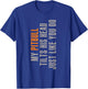 Pitbull Funny Dog Tilt For Animal Lover T-Shirt - T-Shirt | Royal