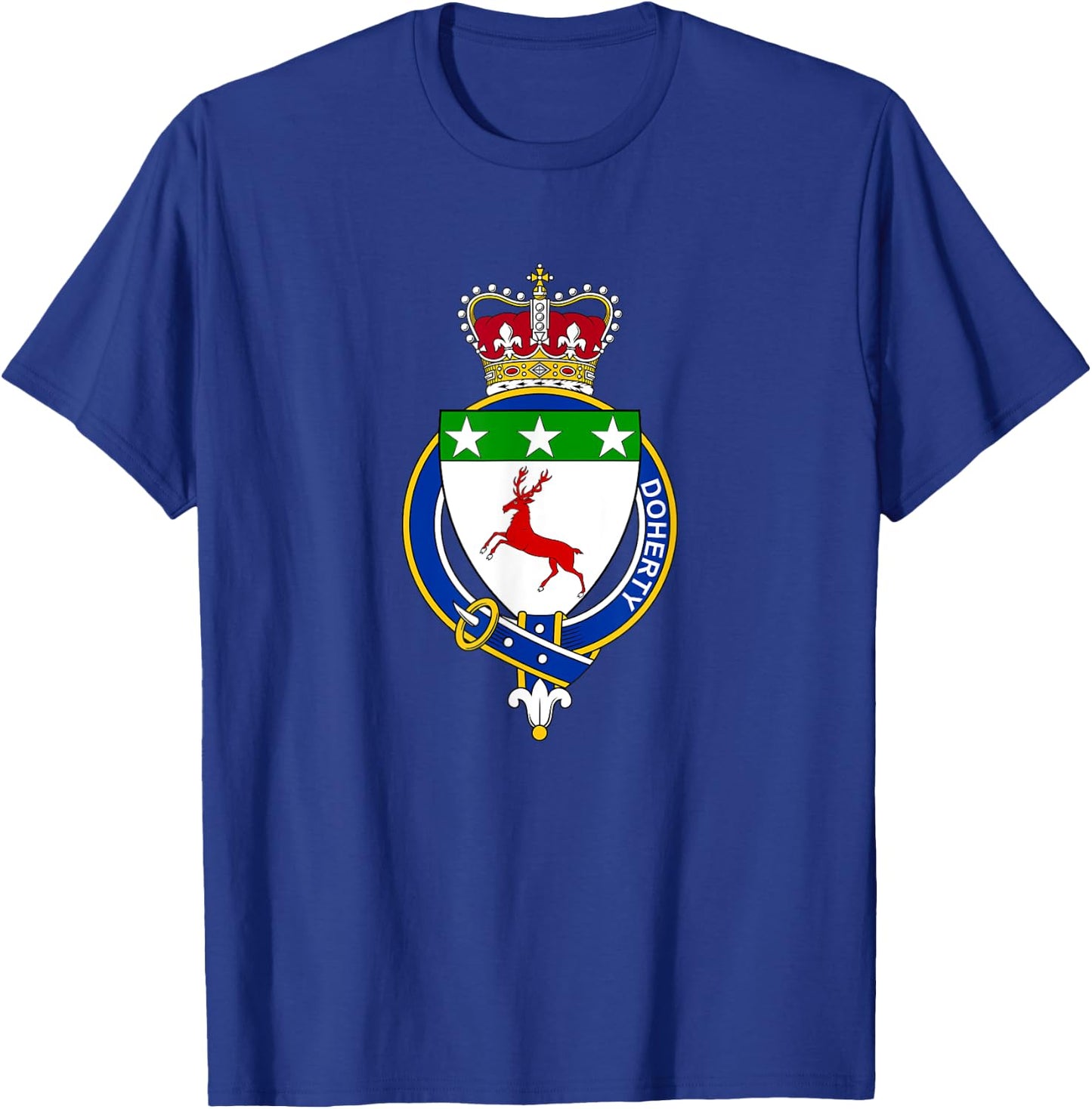 Doherty Coat of Arms - Family Crest T-Shirt - T-Shirt | Royal