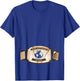 World Heavyweight Champion Belt T-Shirt - T-Shirt | Royal