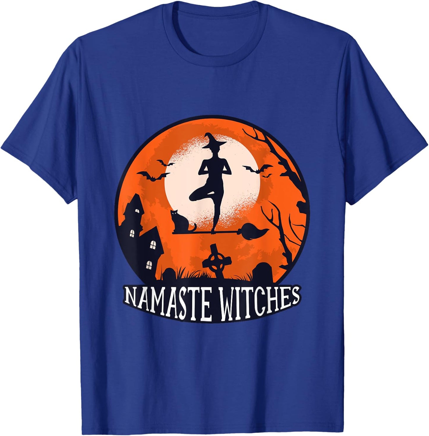 Namaste witches - Halloween Costume T-Shirt - T-Shirt | Royal