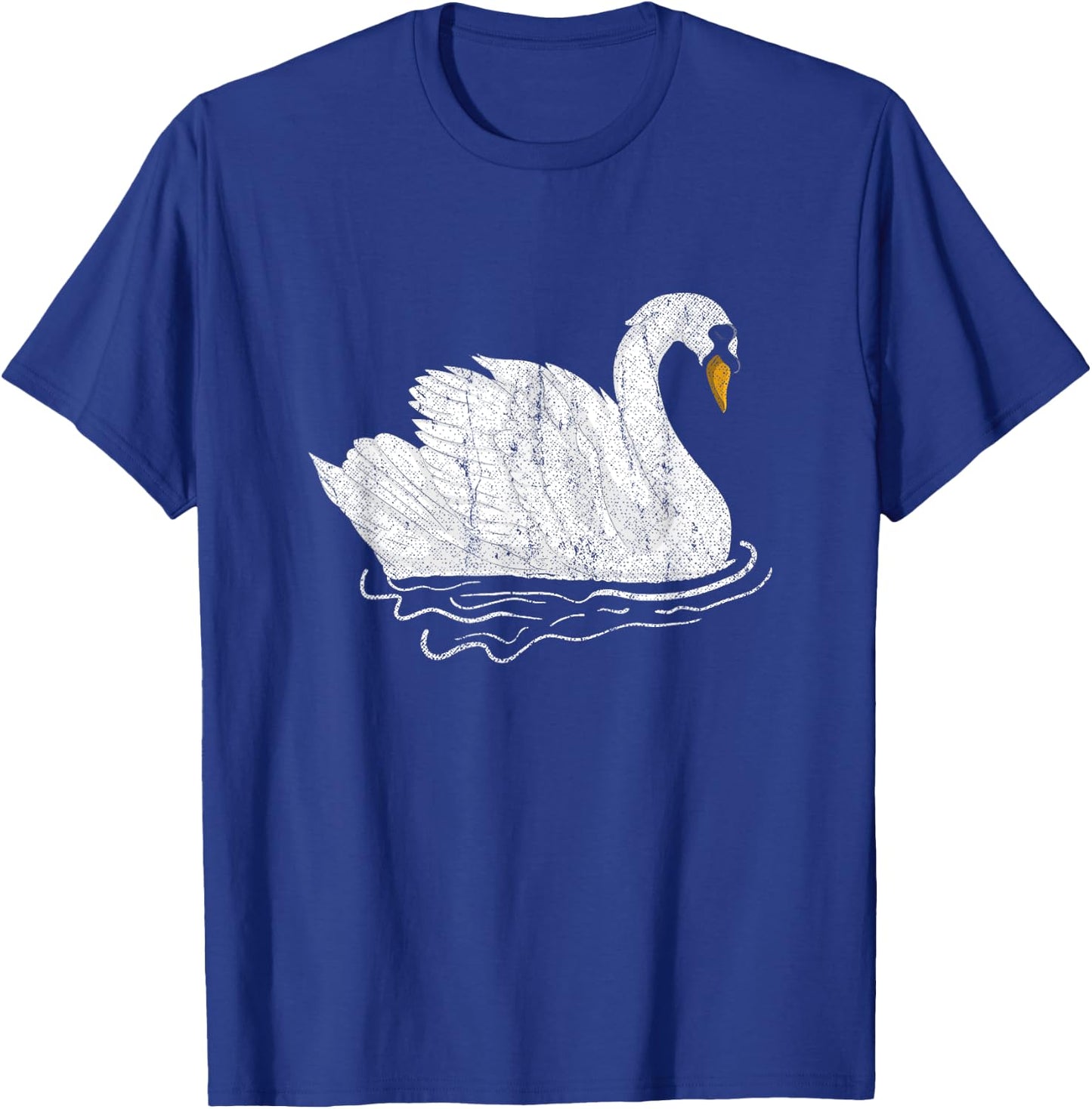 Pretty Wildlife Bird Beautiful Animal Lake Swan T-Shirt - T-Shirt | Royal