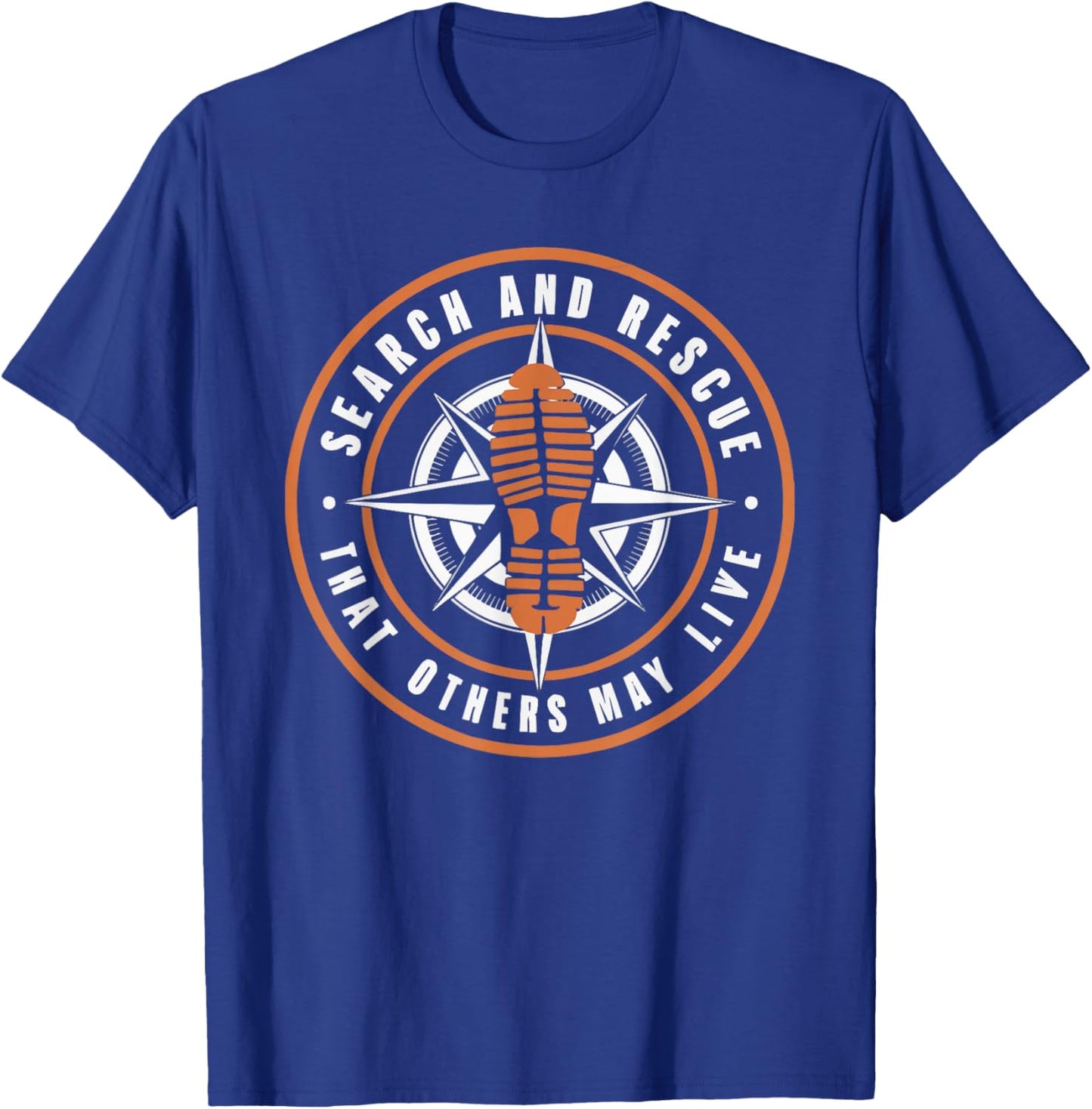 Search and Rescue Team SAR Emergency Response T-Shirt - T-Shirt | Royal