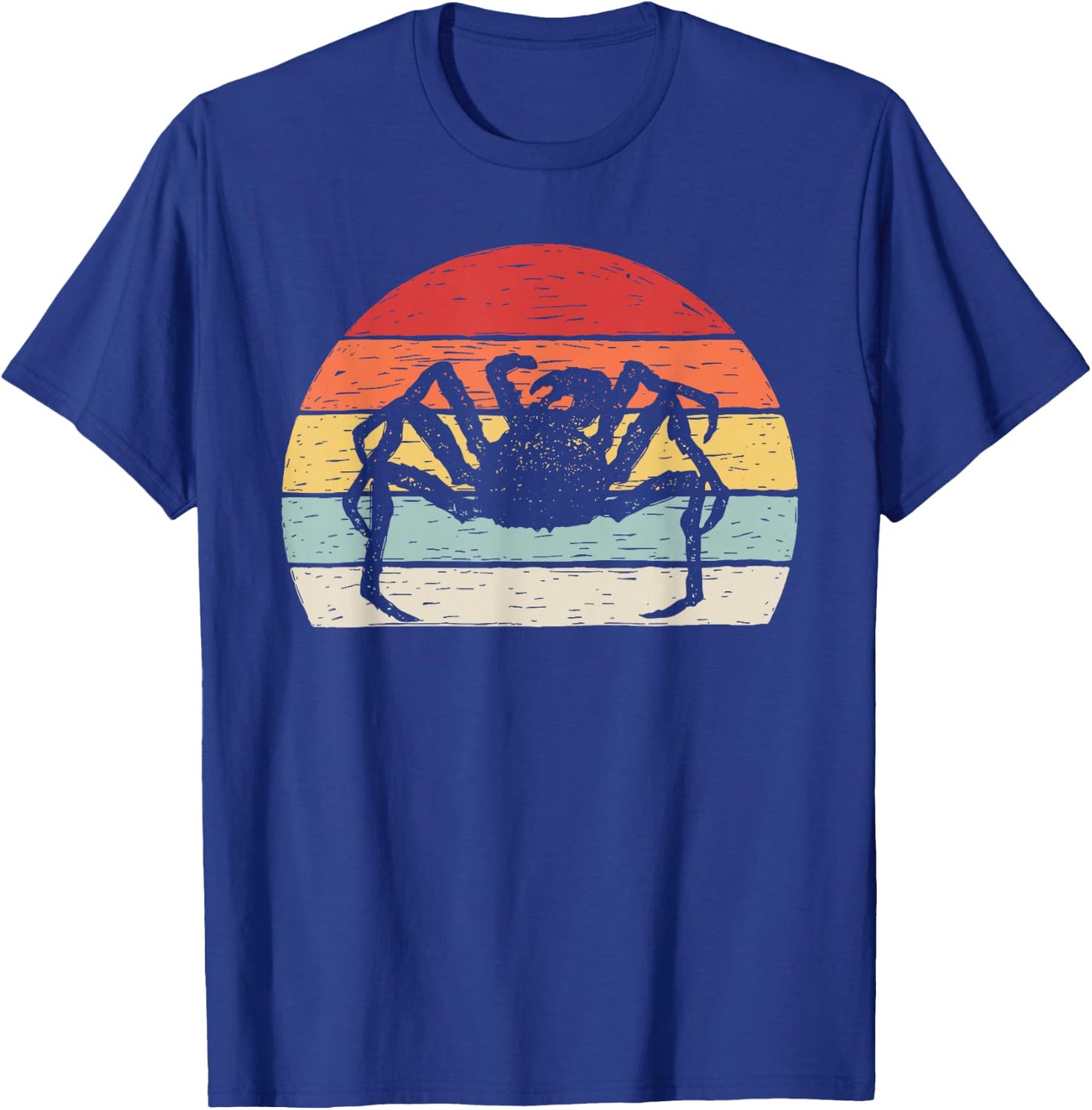 Vintage Retro King Crab T-Shirt - T-Shirt | Royal