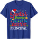 Santa's Favorite Assistant Principal Christmas Light T-Shirt - T-Shirt | Royal