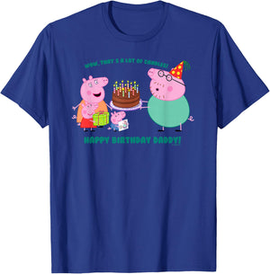 Peppa Pig - Daddy Pig Birthday T-Shirt - T-Shirt | Royal