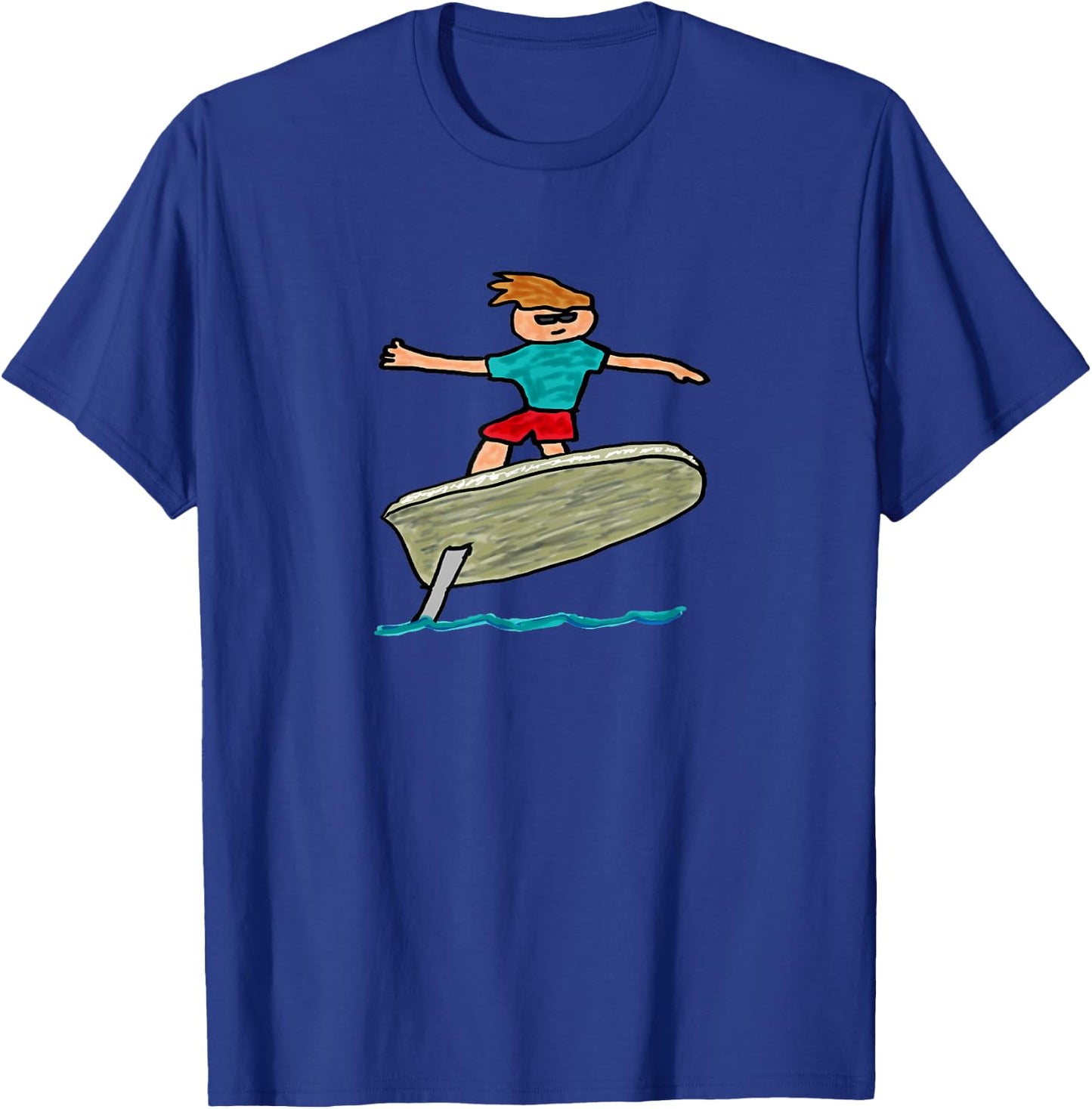 eFoil Surfing T-Shirt - T-Shirt | Royal