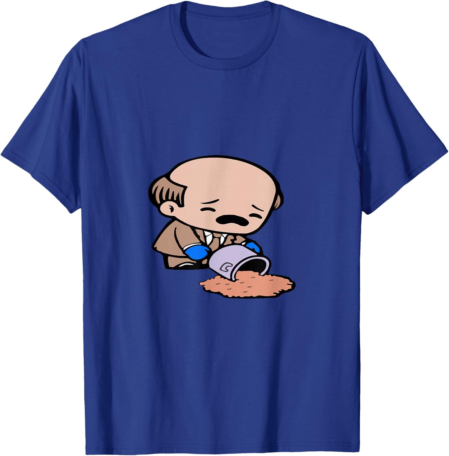 Kevin Drips His Chili T-Shirt - T-Shirt | Royal