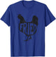 Fried Chicken Funny Graphic T-Shirt - T-Shirt | Royal