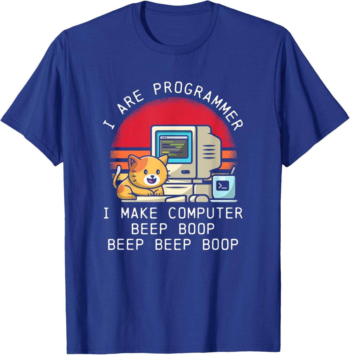 I Are Programmer Cat Women T-Shirt - T-Shirt | Royal