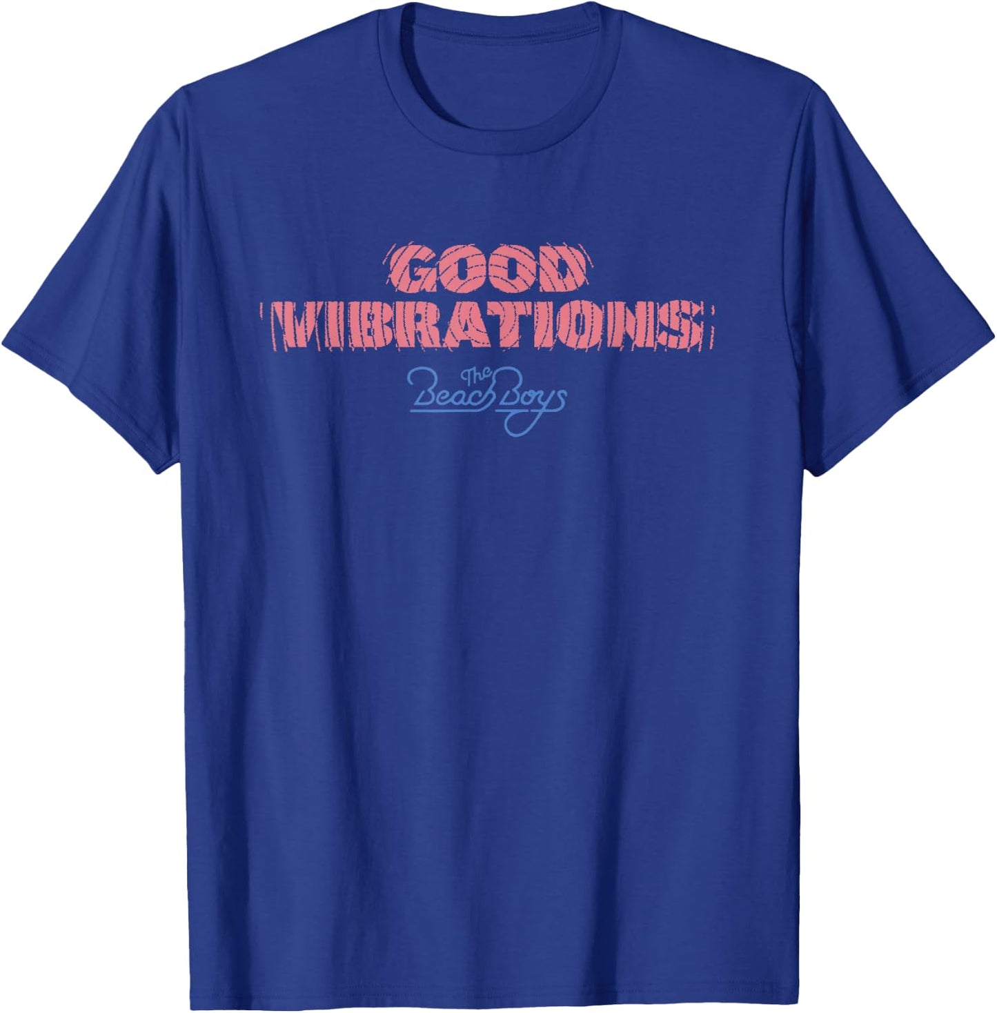 Beach Boys Good Vibrations Logo T-Shirt - T-Shirt | Royal