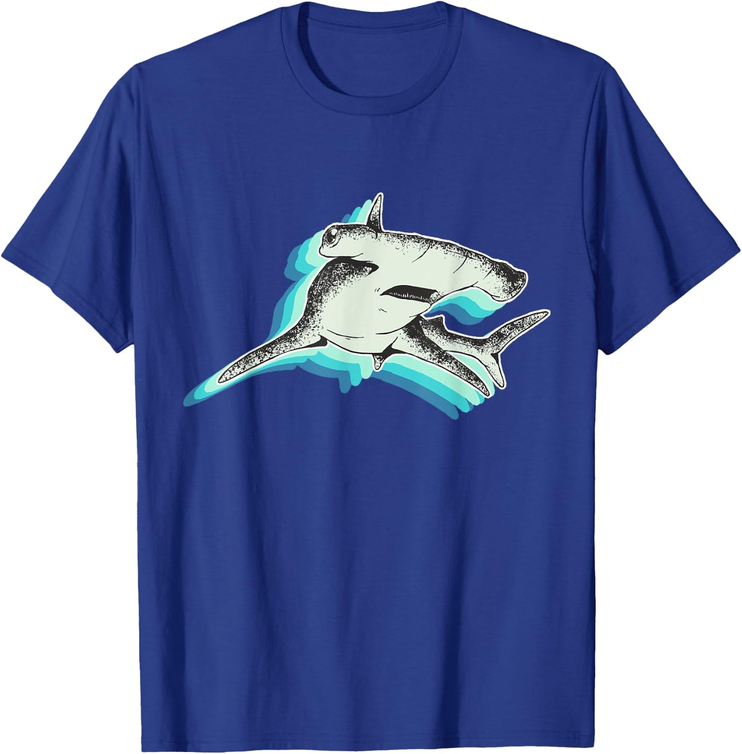 Big Hammerhead Shark T-Shirt - T-Shirt | Royal