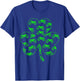 Dirt Bikes Inside Shamrock St. Patrick's Day Biker Lover T-Shirt - T-Shirt | Royal
