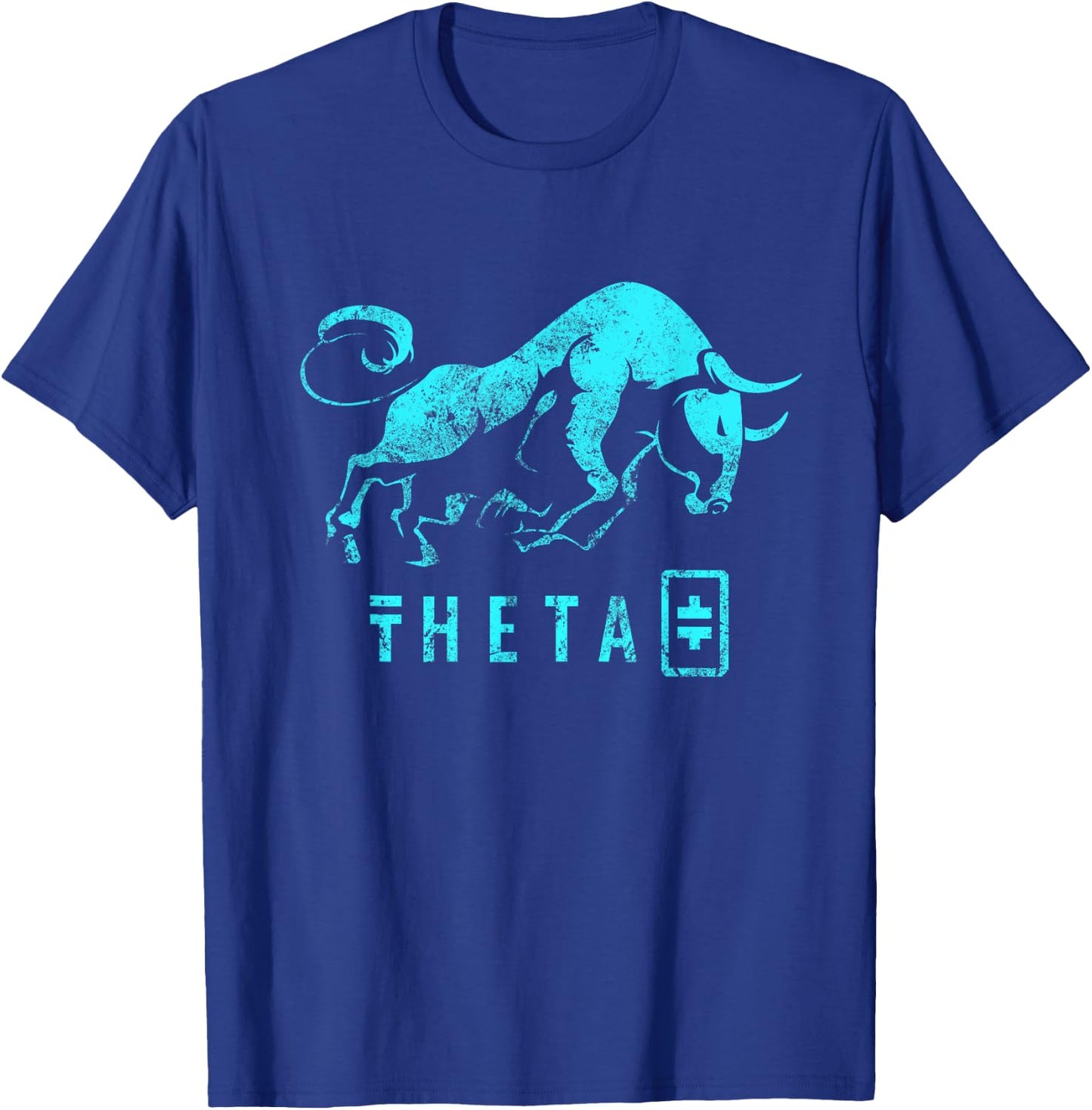 THETA Crypto Millionaire BULLRUN Token for TV Entertainment T-Shirt - T-Shirt | Royal