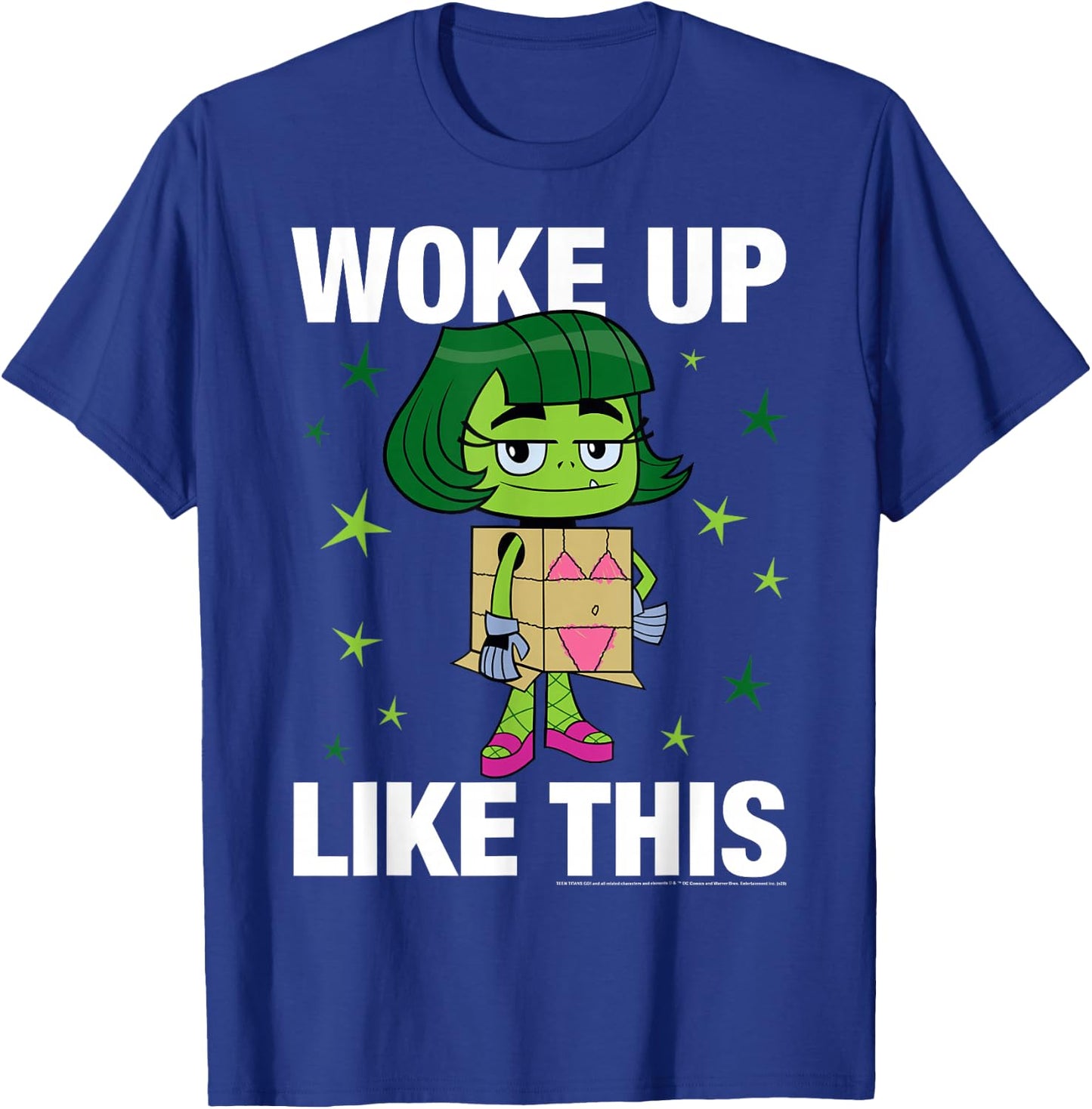 DC Comics Teen Titans Go! Beast Boy Woke Up Like This T-Shirt - T-Shirt | Royal